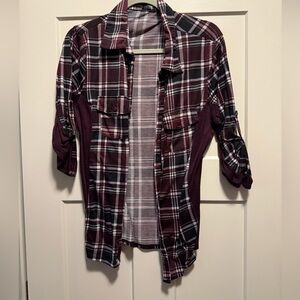 Maroon Flannel